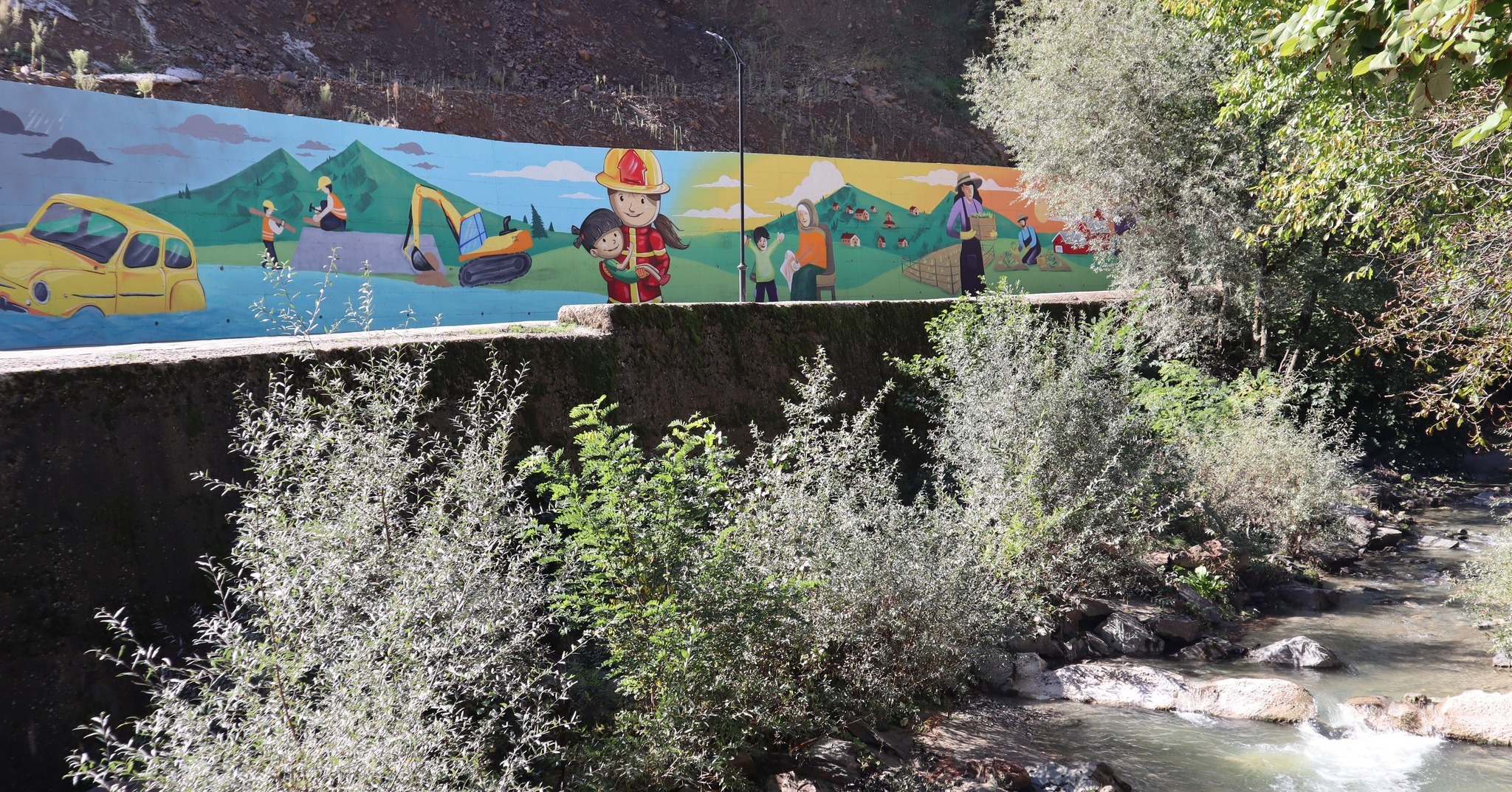 Mural Wall in Tetovo